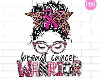 PNG de guerrero contra el cáncer de mama: diseño de lazo rosa (descarga digital)