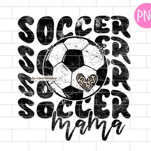 Soccer Mama PNG, Angustiado, Leopard Soccer Mom, Downloads de design de sublimação
