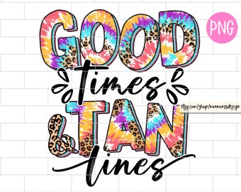 Good Times Tan Lines PNG Lil Felony PNG Trendy Summer PNG Retro Png ...