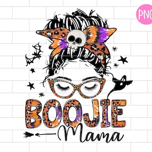 Boojie Mama Halloween Mom PNG, Boo Png, Momster, Boujie Mama, Boo in Boujie, Sublimation Design Downloads