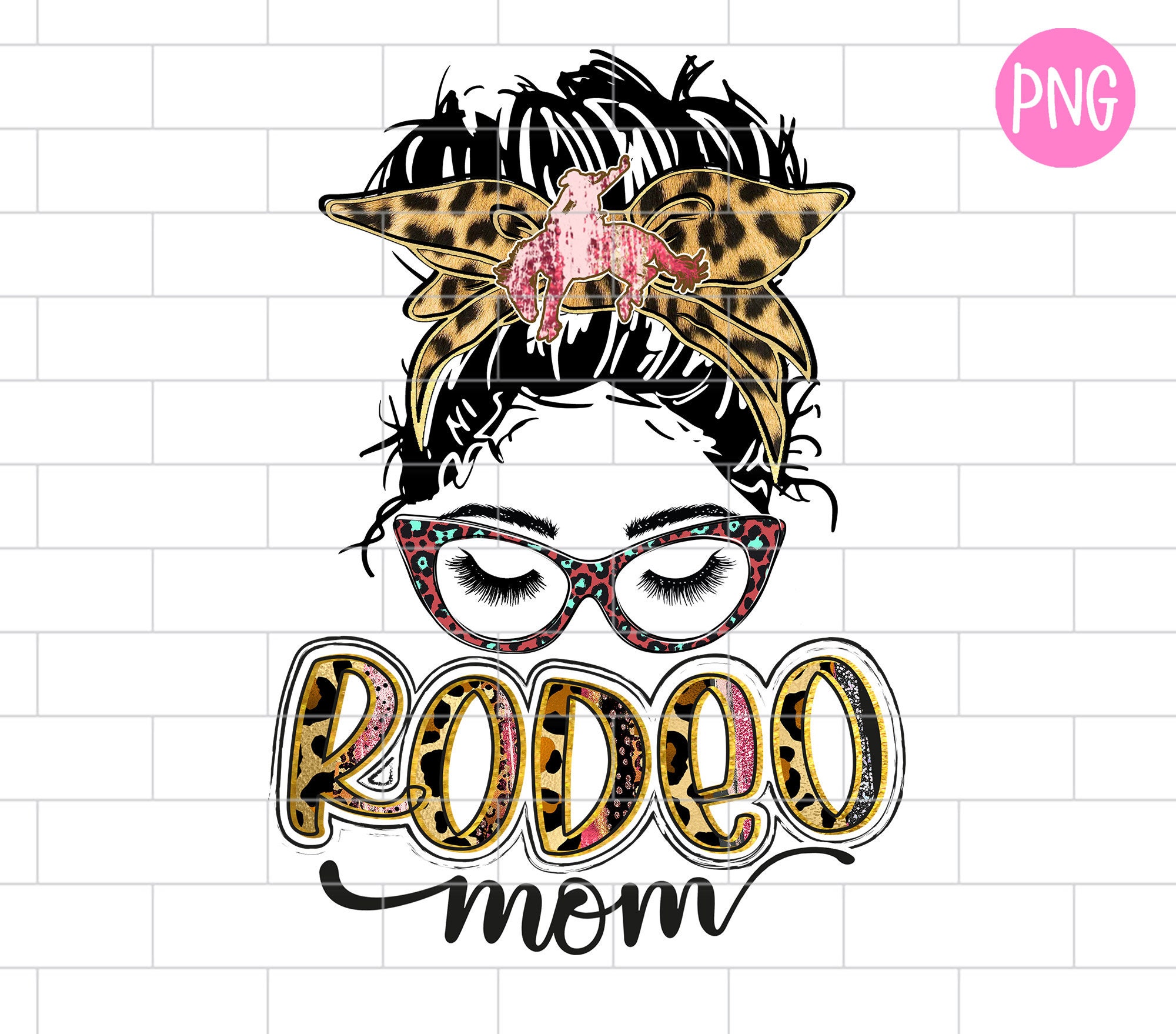 Download Rodeo Mom PNG Rodeo Mama Sublimation Design Downloads | Etsy