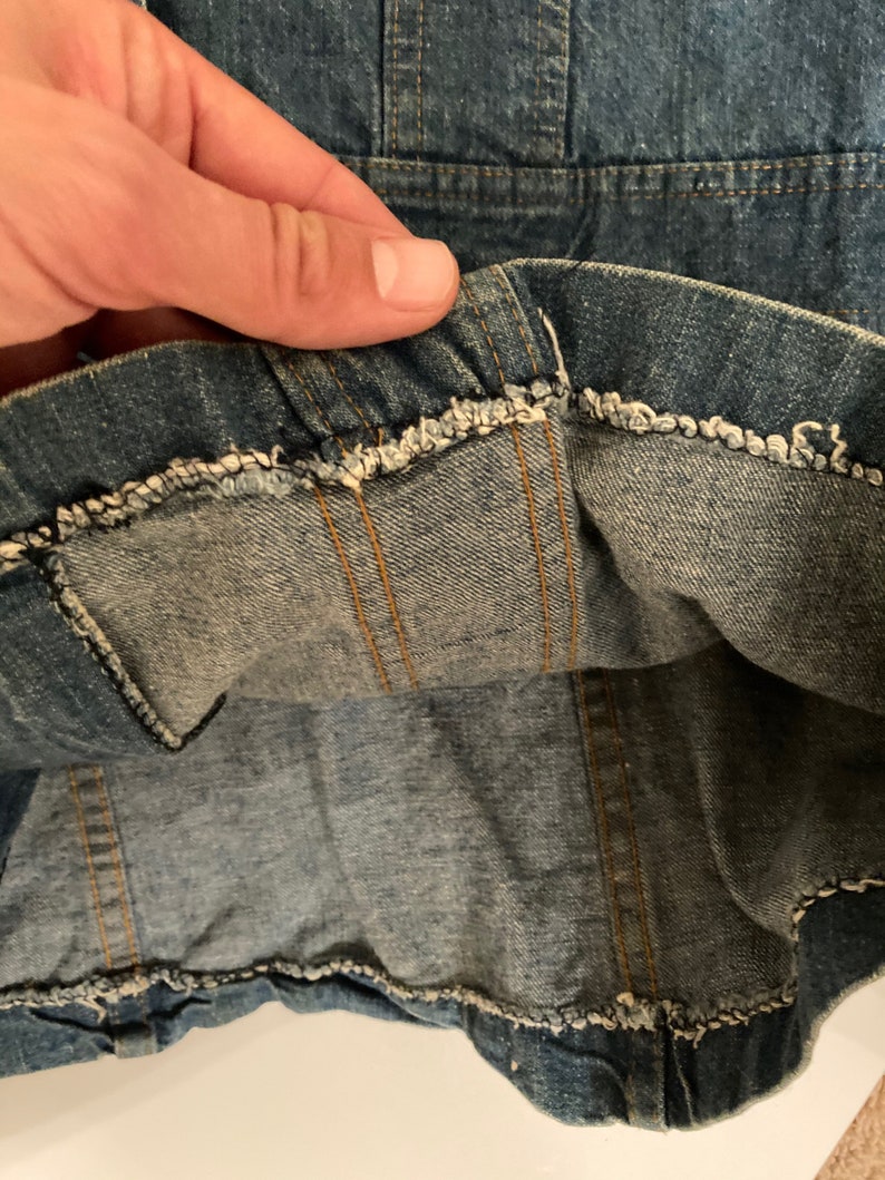 Vintage LEE DENIM jacket women\u2019s 67 size 1980\u2019s jean jacket