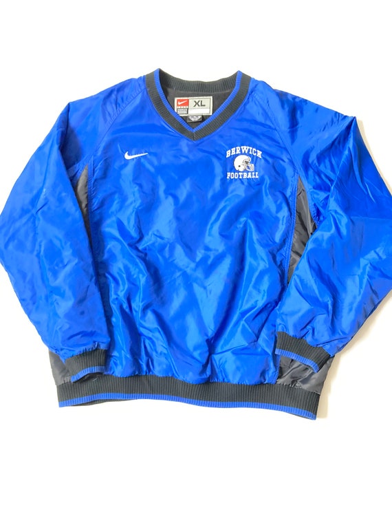 Vintage Y2K Berwick football Nike windbreaker v ne