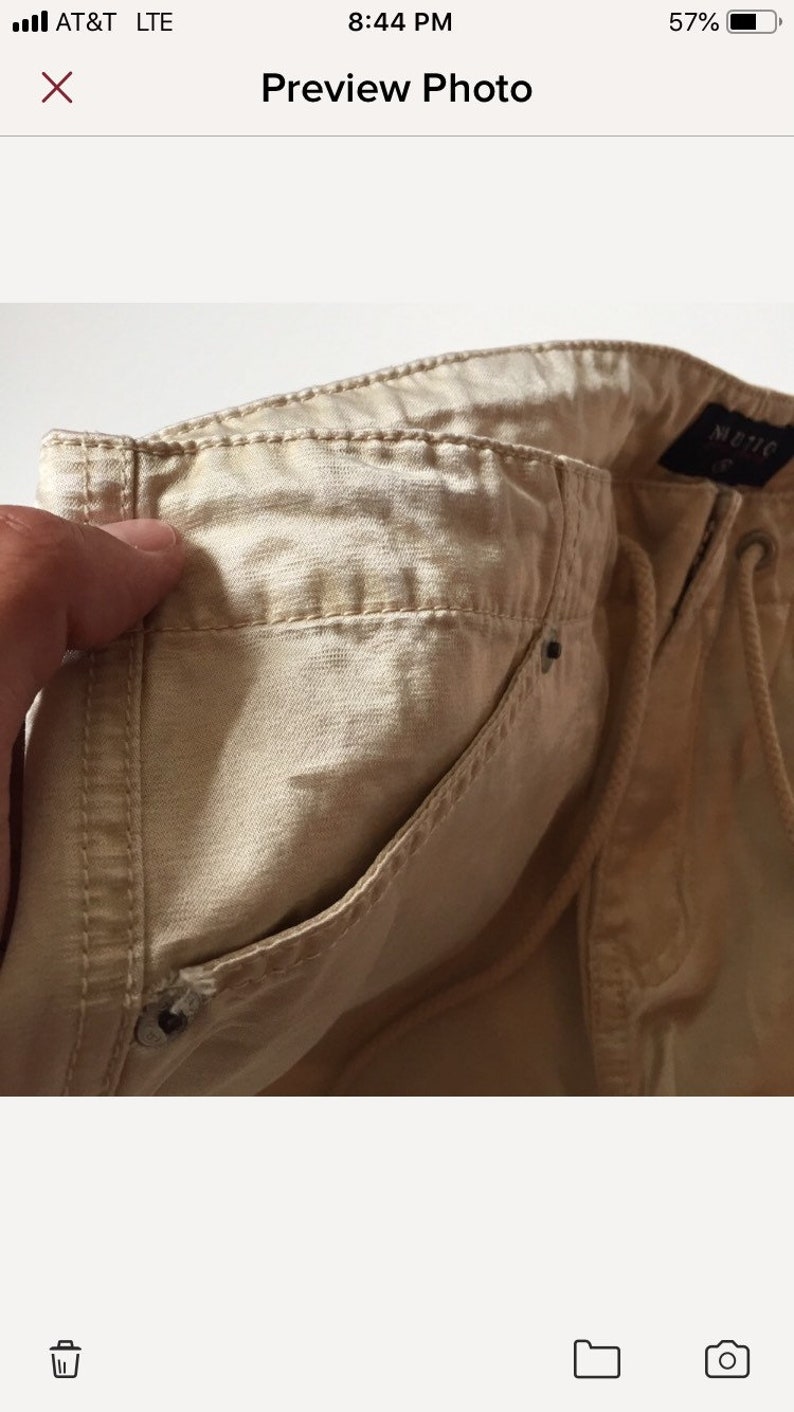 shiny cargo pants
