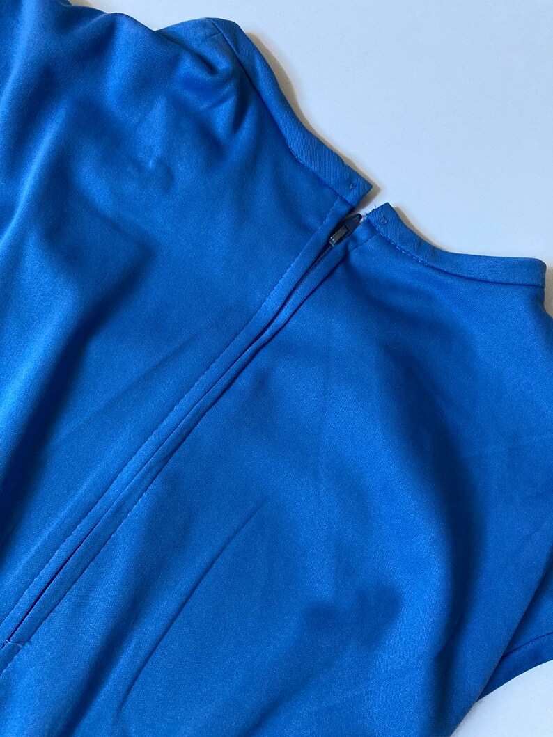Vintage 70\u2019s tank top women\u2019s Xlxxl fit blue super soft thin