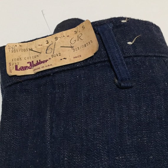 Vintage LandLubber bell bottoms 70’s jeans new 22”