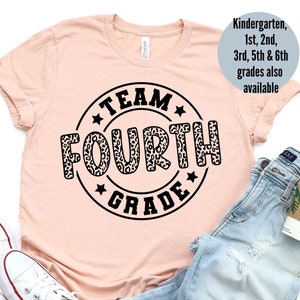 Team Fourth 4th Grade Tshirt Teacher First Day School Last Team Fourth 4th Grade Tshirt Teacher First Day School Last