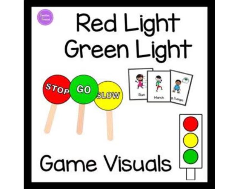 Red Light, Green Light - Movement Break - Executive Function - Sensory - Self-Regulation Activity image 1