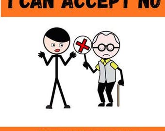 Accepting No Social Story: Emotional Regulation & Coping Skills (Digital Download)