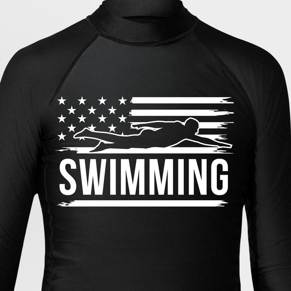 Swim svg - swimming svg files graphic art or summer svg