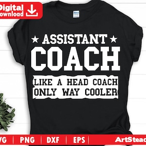 Trainer SVG-Dateien - Co-Trainer wie ein Chefcoach nur so coole Trainer Sport svg sofortige digitale Downloads