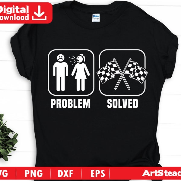 Dirt track racing svg files - funny problem solve couple memes theme Race car svg instant digital downloads