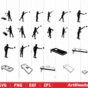 Cornhole svg files - CORNHOLE GRAPHICS  Corn hole game svg digital download instant download silhouette