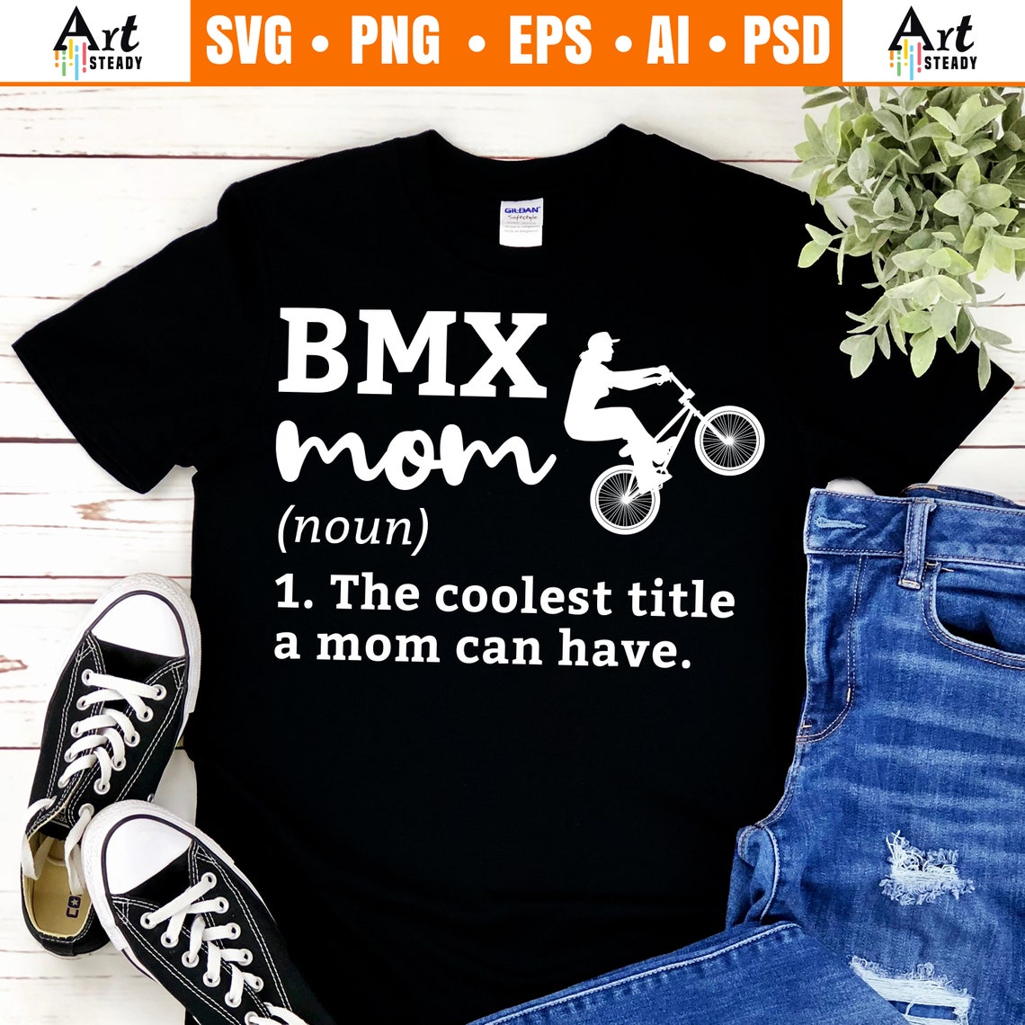 BMX Bicycle Svg File MOM Cool Definition ART Bicycle Svg | Etsy