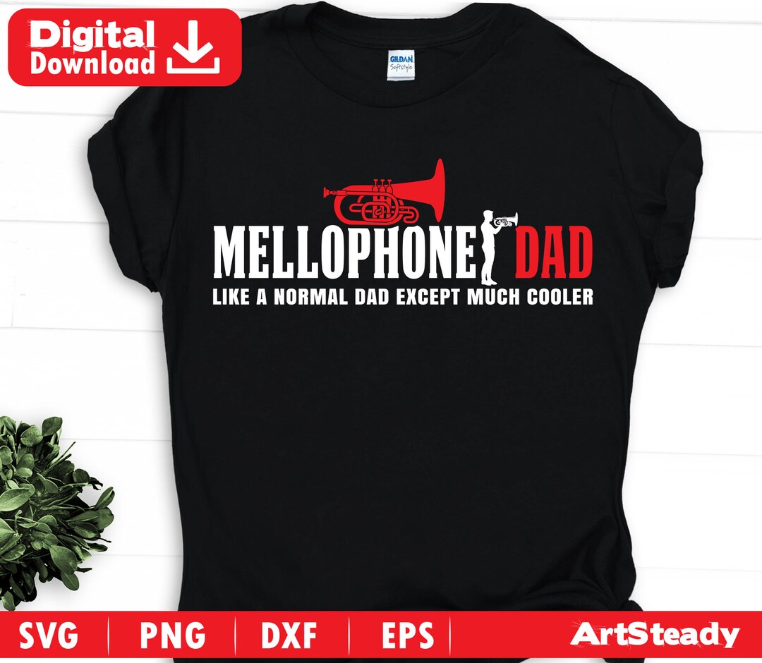 Mellophone Svg Files Cool Funny Definition Theme Cooler DAD Etsy