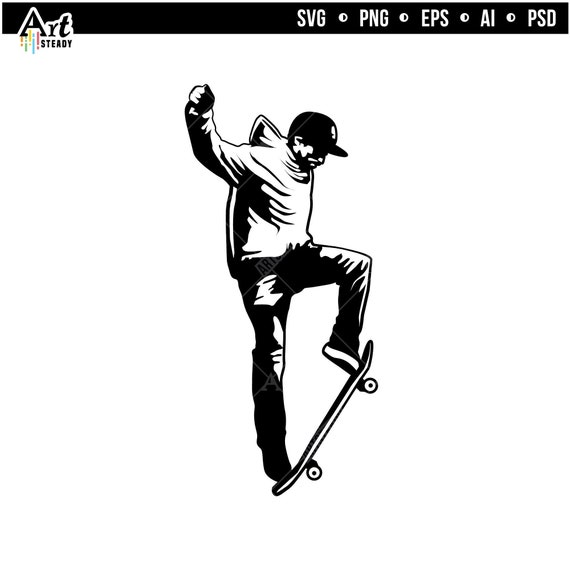 Skateboarder White Transparent, World Skateboarding Day Skateboarding  Character Elements 4, World Skate Day, Skateboard, Character PNG Image For  Free Download