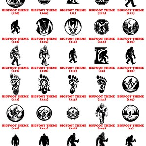 Bigfoot Engraving Files | Sasquatch Laser Art Yeti Engrave Design Bigfoot DXF for CNC Forest Scene Engraving | Wildlife Laser Cut Commercial image 14