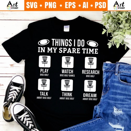 Disc Golf Svg File Art Funny Spare Theme Discgolf Memes - Etsy