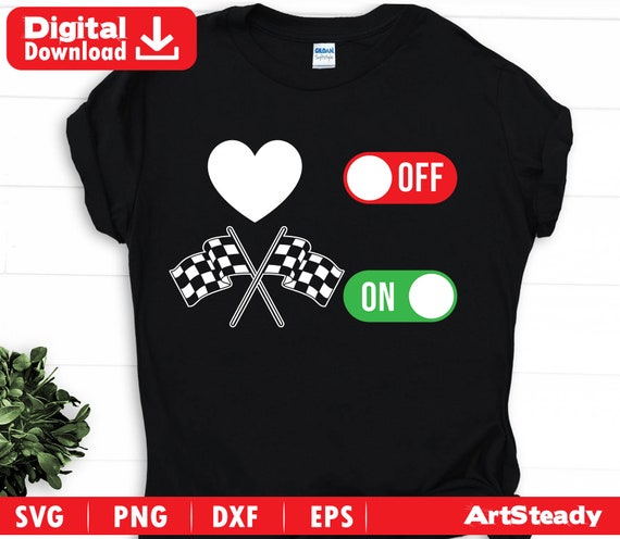 Drag Racing Svg Files funny ON and OFF Art Race Car Svg - Etsy