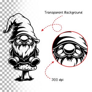 Gnome SVG Bundle | Cute Gnome Cut Files | Garden Gnome Clipart | Nordic ...