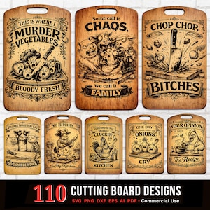 Lustige Laser gravierte Charcuterie Schneidebrett aus Holz mit einem sarkastischen Spruch für humorvolle Küchen Dekor Sofortdownloads