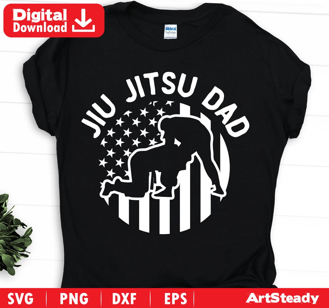 Camiseta Sin Mangas 'Jiu-Jitsu Father' - Diseño Retro Para Papás BJJ, Regalo Grapplers