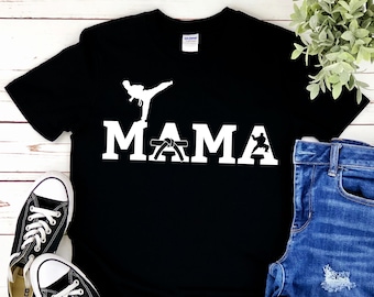Taekwondo SVG file, martial arts design, fighter mom clipart, digital download for crafting, instant download
