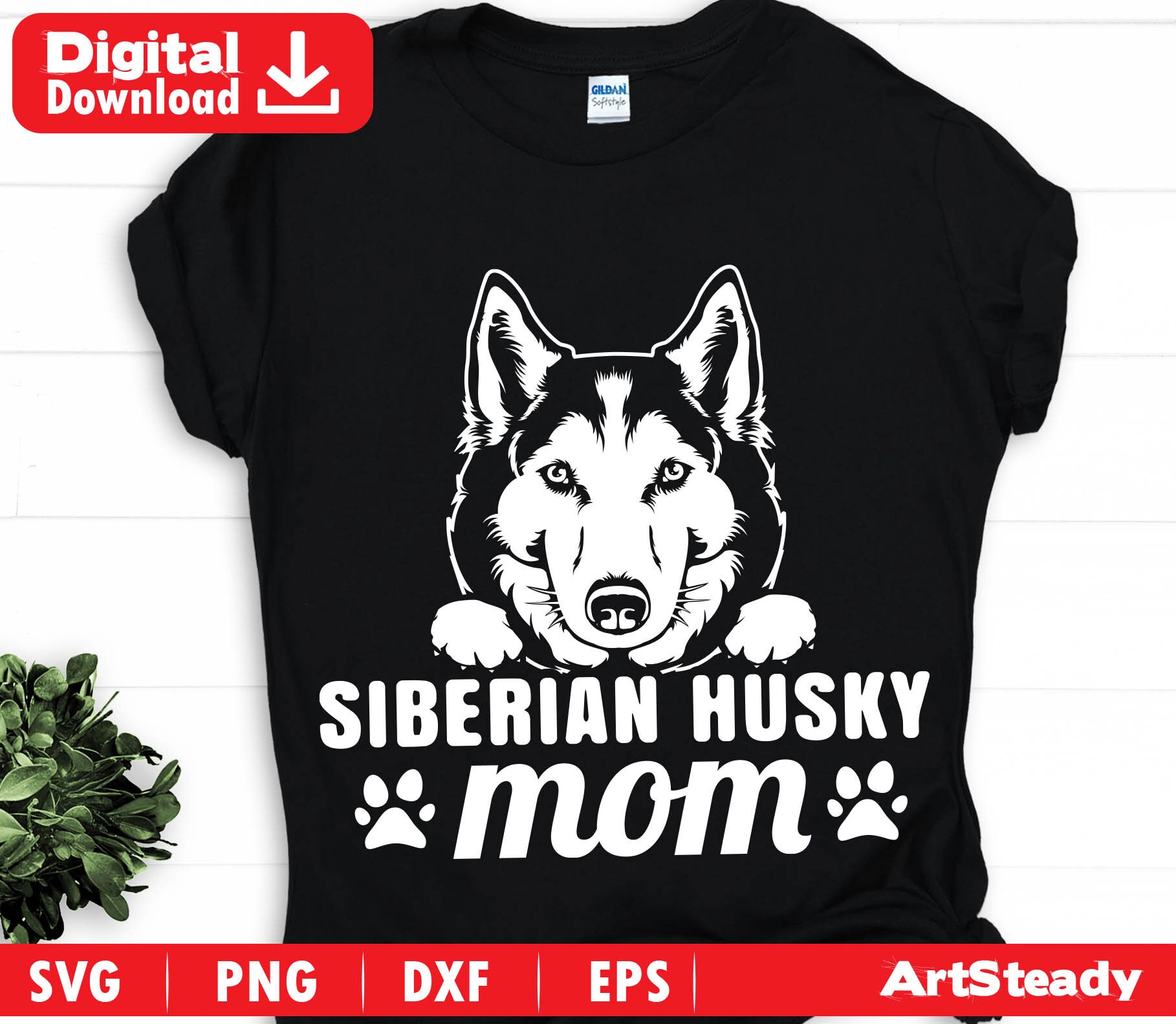 Siberian Husky Svg Files Funny HUSKY MOM Huskies Dog Svg Eps | Etsy