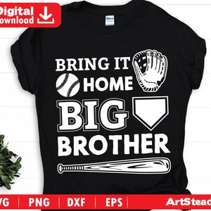 Baseball svg or Softball svg files - bring it home big brother theme  instant download