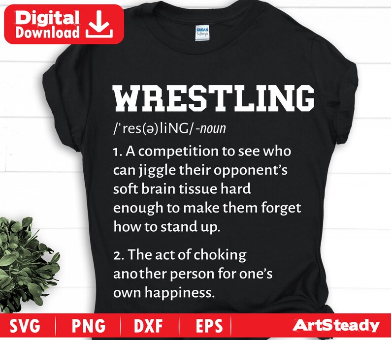 Wrestling Svg Files Wrestling Definition Wrestlers Svg or Etsy