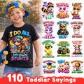 Toddler Animal Sayings Sublimation PNG, Cute Kids Animal Quotes, Funny Toddler Shirt Design, Baby Graphic Instant Download product logo