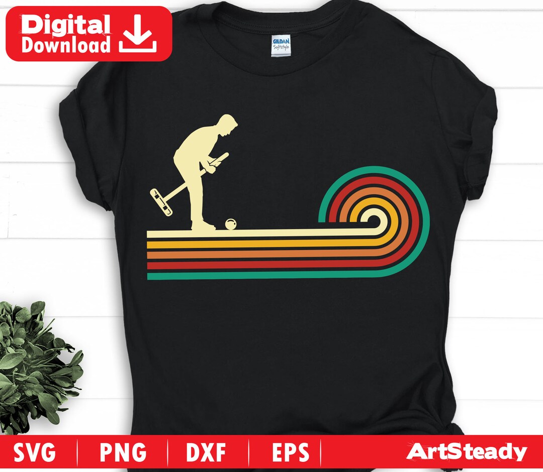 Croquet Svg Files Croquet Theme Retro Aesthetic Theme Etsy