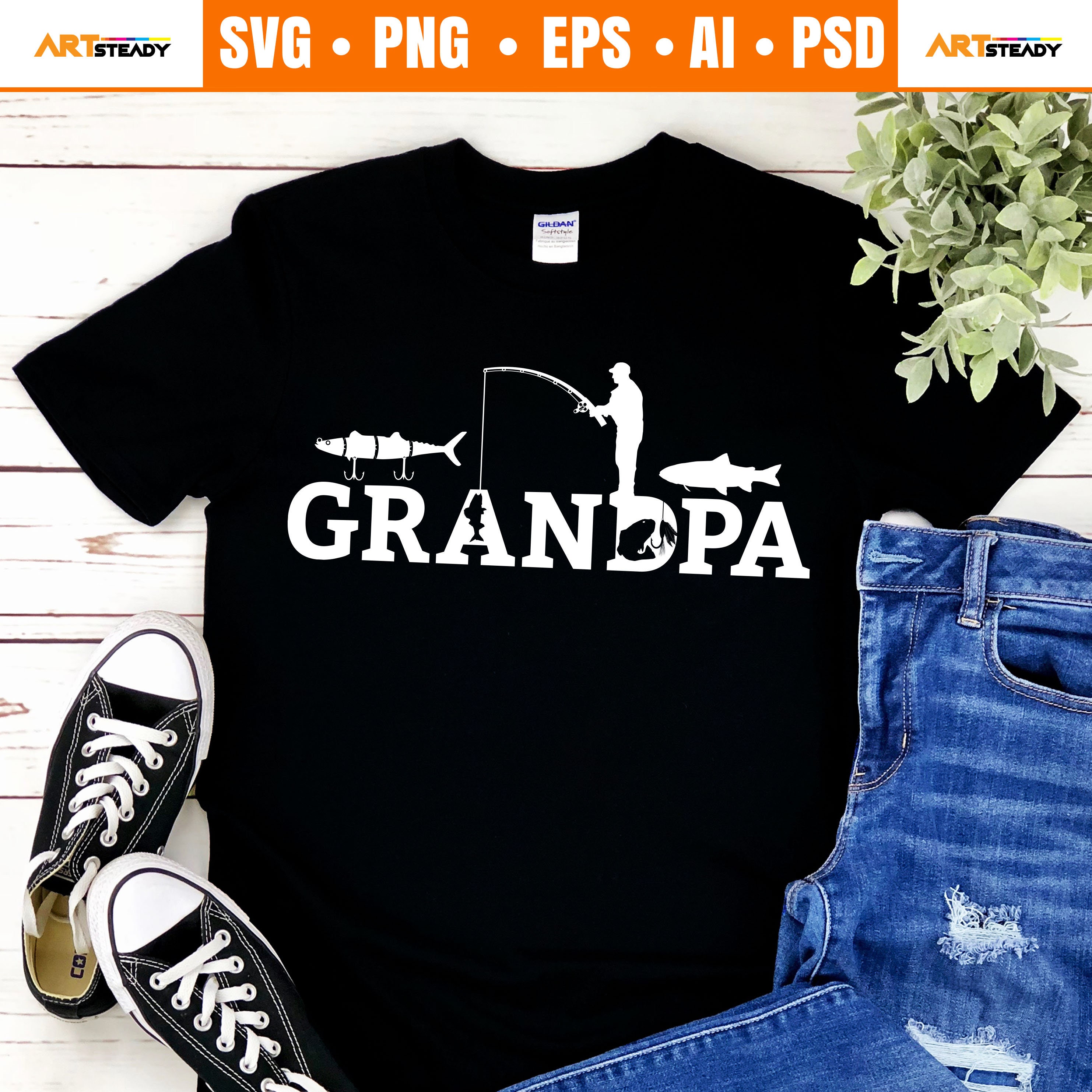 Free Free 84 Fishing Grandpa Svg SVG PNG EPS DXF File
