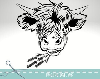 Free Free 232 Free Highland Cow Svg SVG PNG EPS DXF File