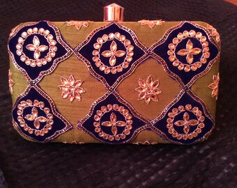 indian handmade clutche