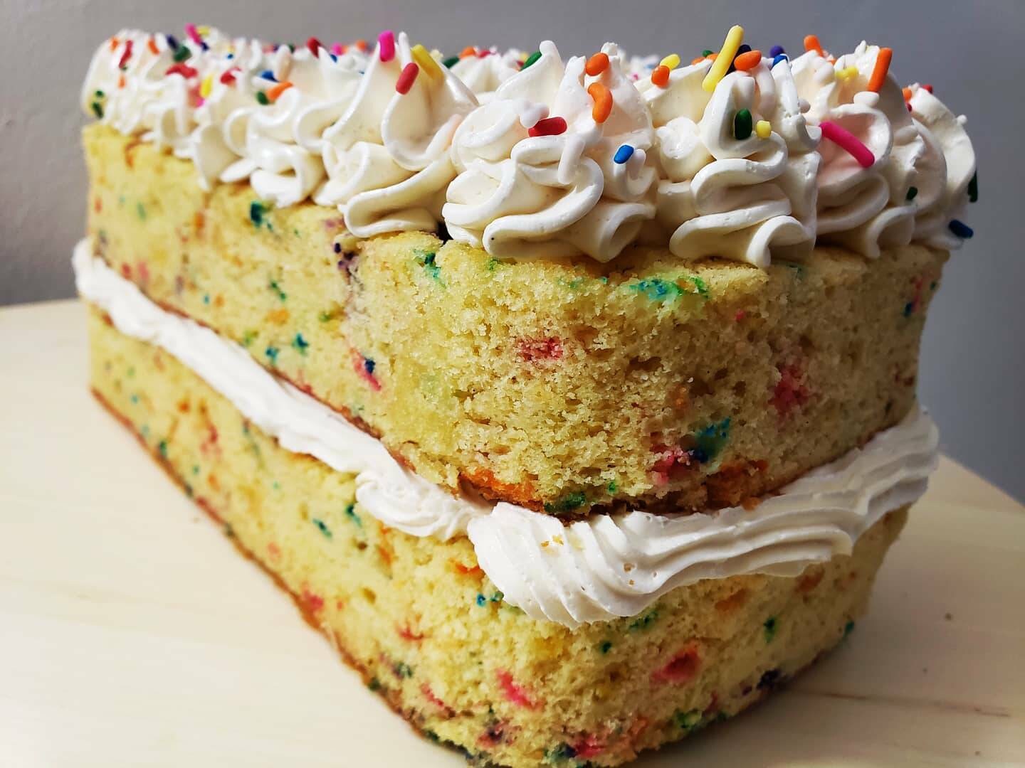 BIRTHDAY POUND CAKE Large Birthday Cake Handmade Cake | Etsy