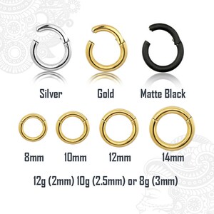 8 gauge cheap hoop earrings