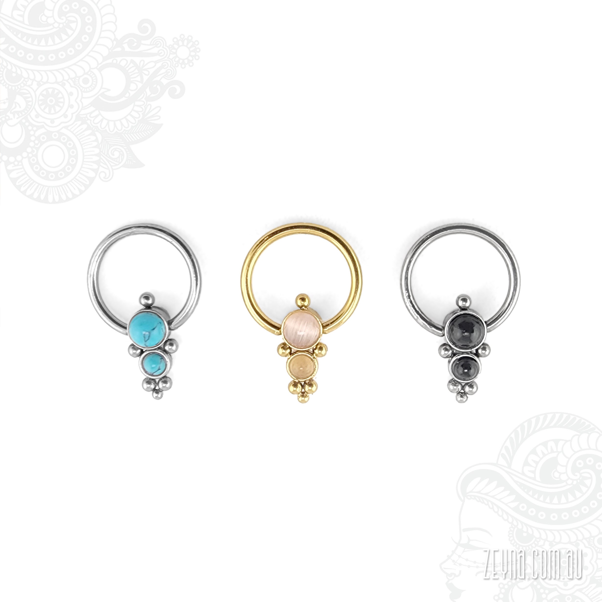 Ball closure earrings best sale