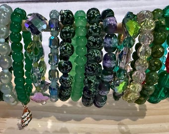 Green Bracelet Collection