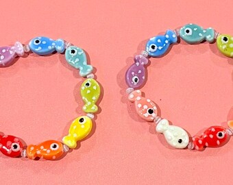 Ceramic Fish Bracelets