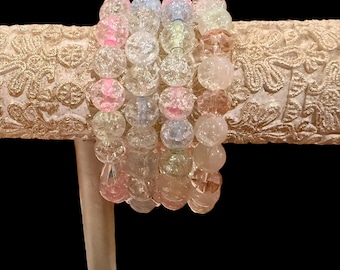 Rainbow Crackle Stacks