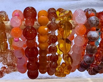 Orange Bracelet Collection