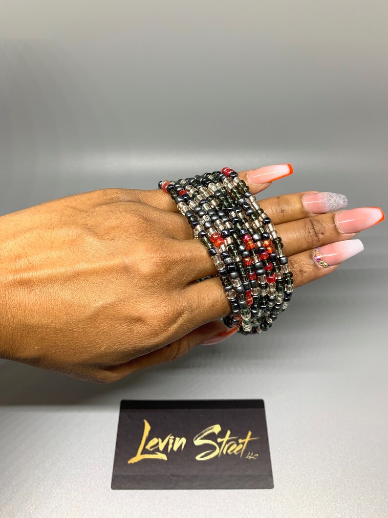 Waist Beads African Waist Beads Ghana Plus Size | Etsy