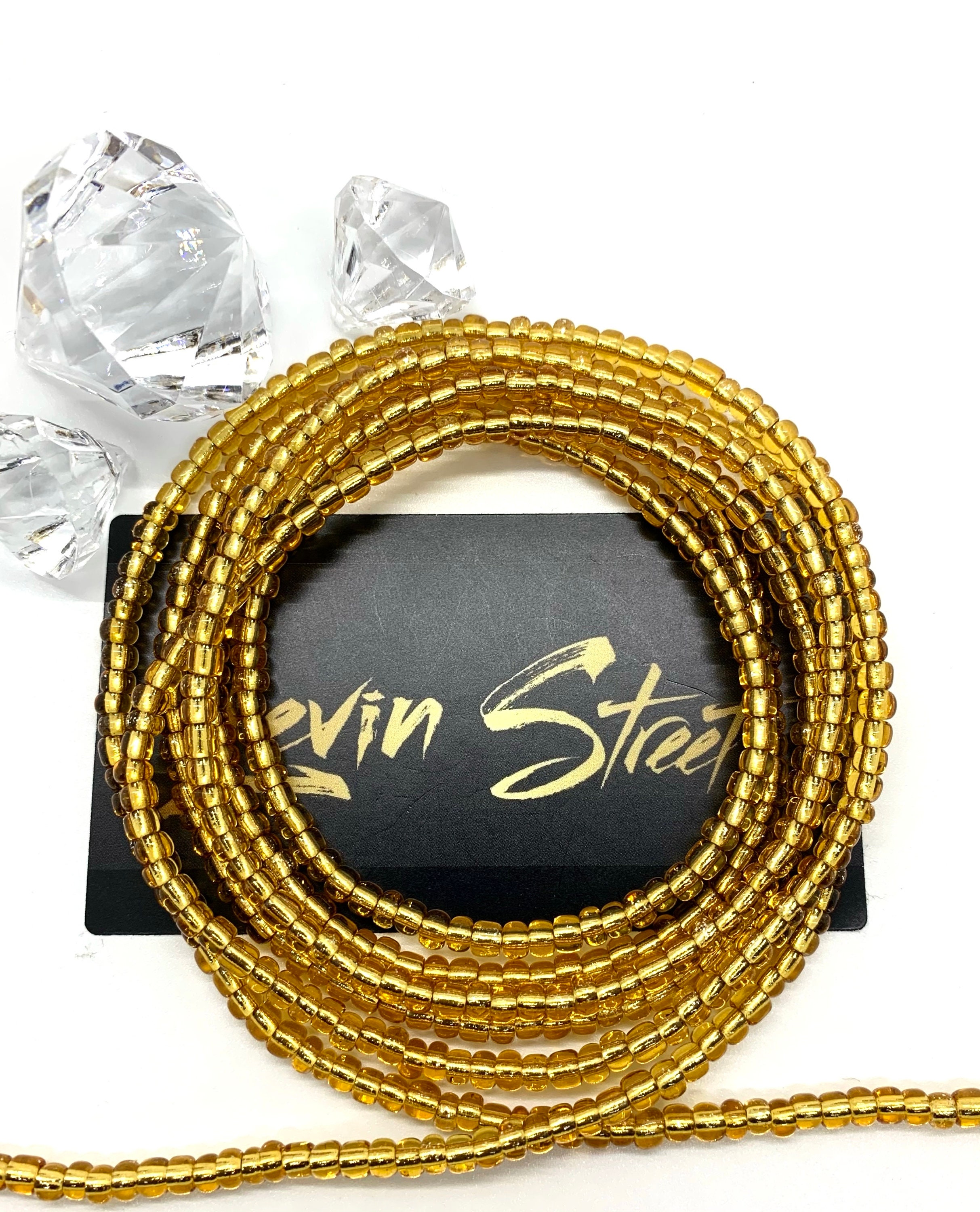 Gold Waist Beads Etsy