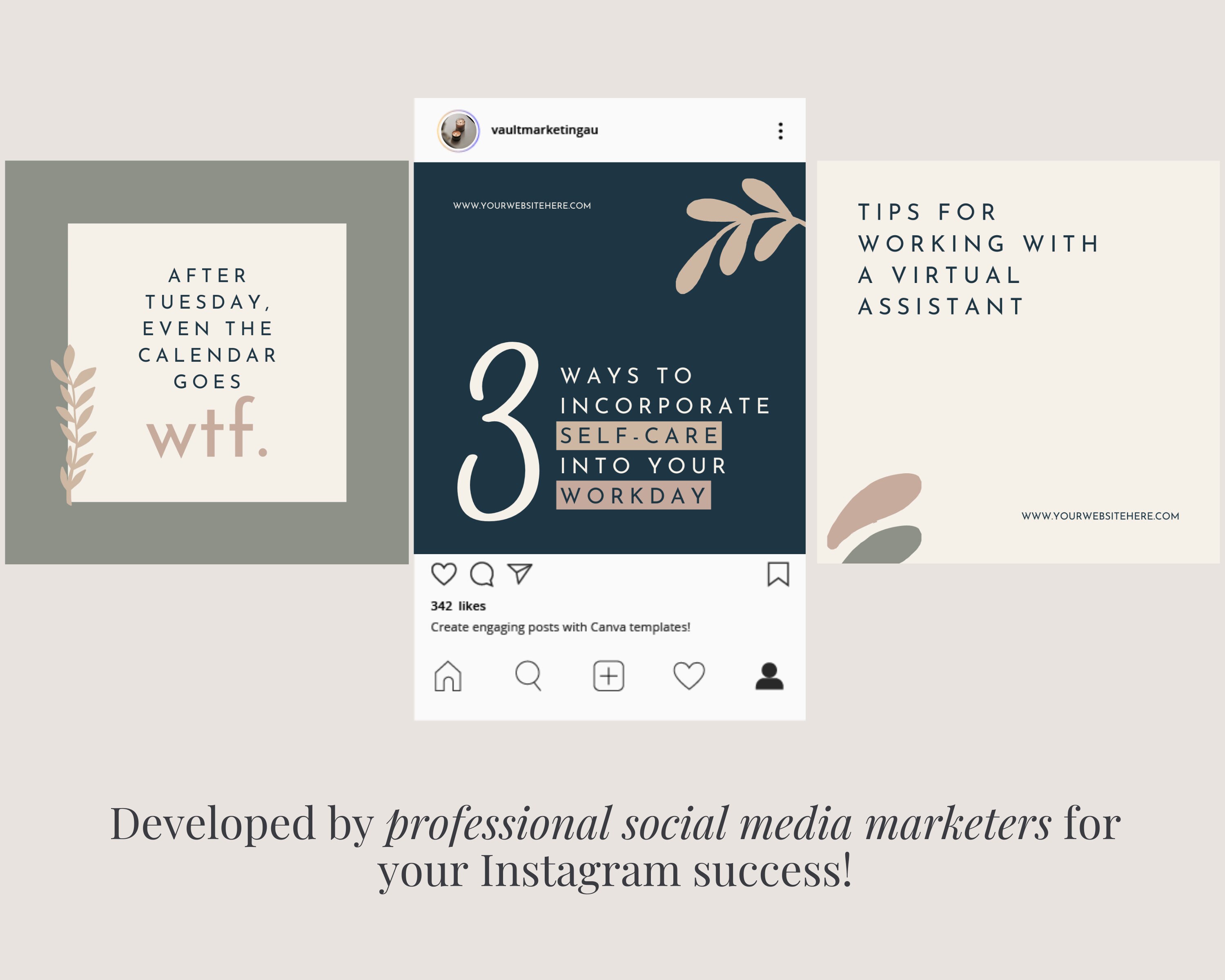 Social Media Bundle Virtual Assistant Virtual Assistant Etsy