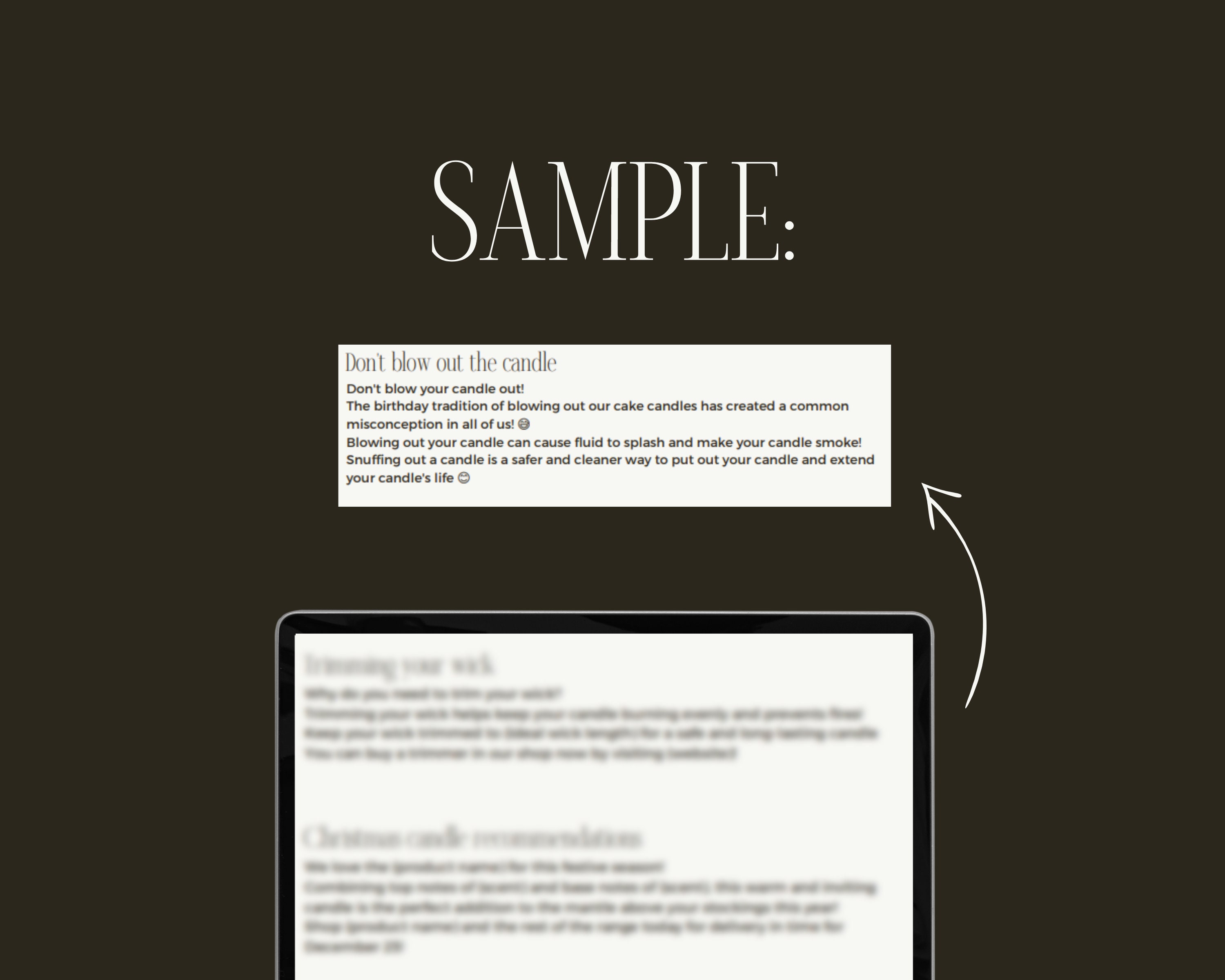 50 Social Media Captions for Candle Businesses Candle Etsy Australia