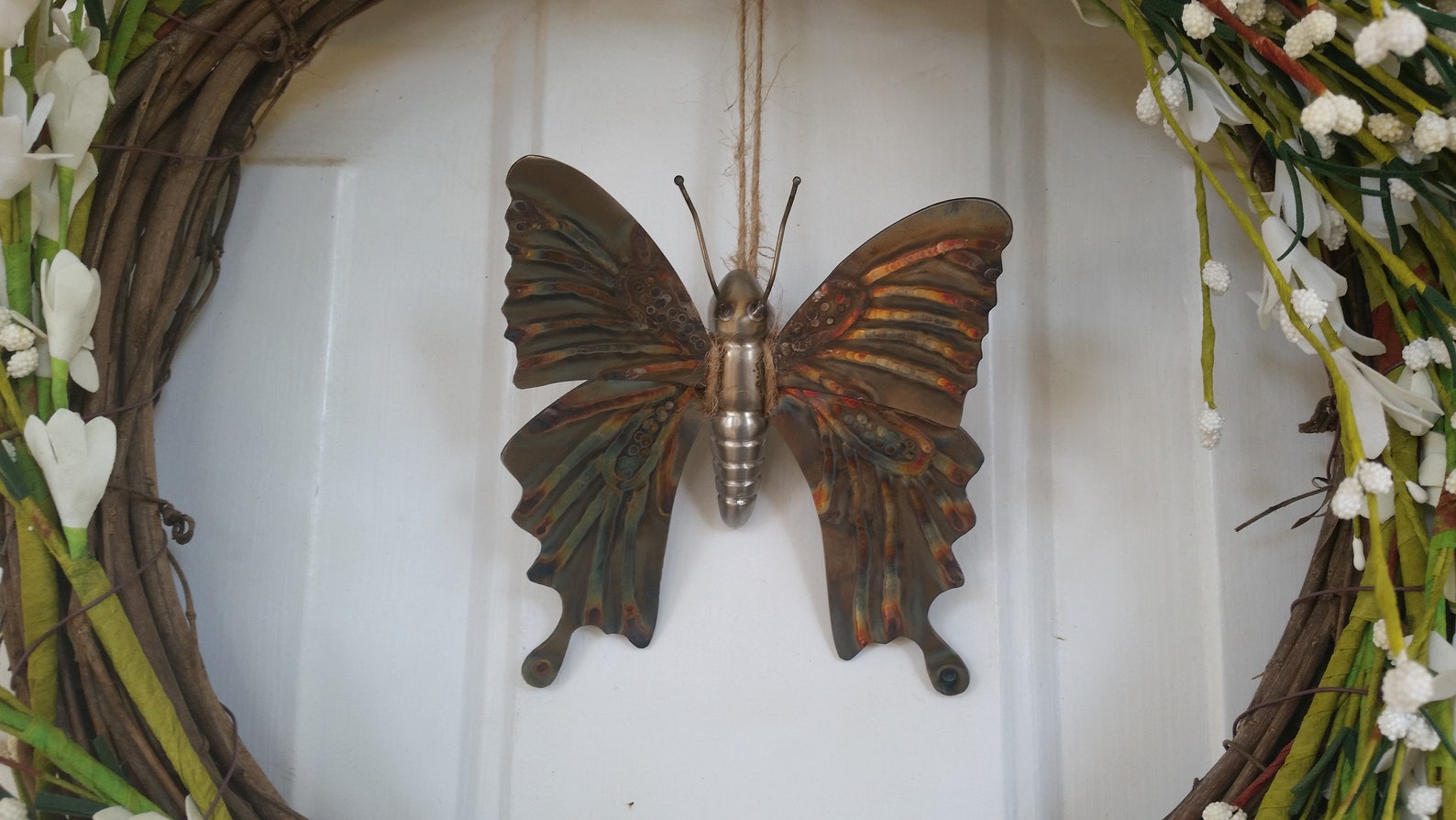 Hand Crafted Stainless Steel Butterfly Etsy