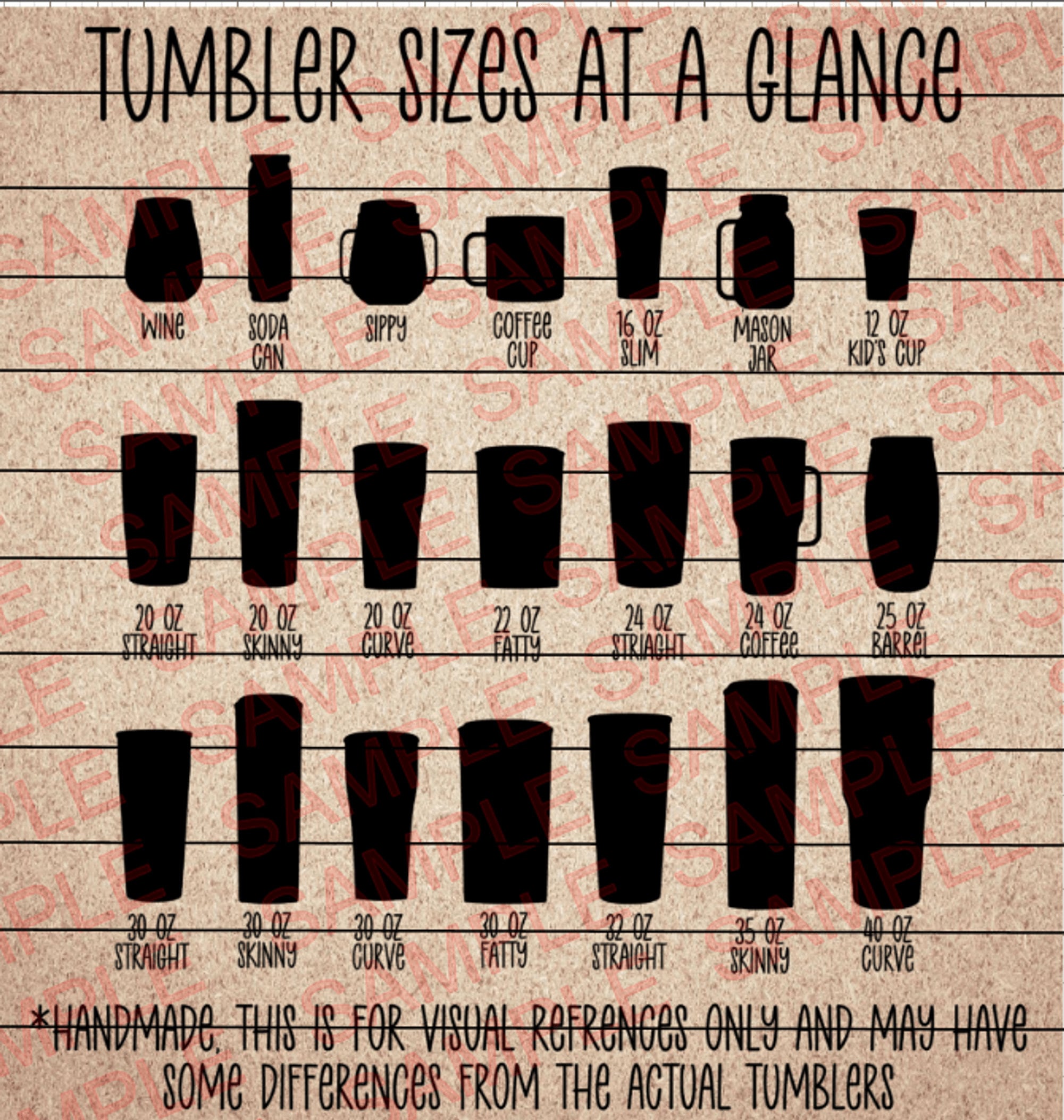 Sizing Decal Size Chart For Cups Ubicaciondepersonas cdmx gob mx