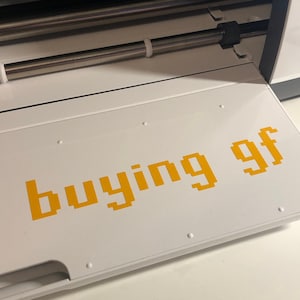 Custom Old School Runescape Font Vinyl Decal