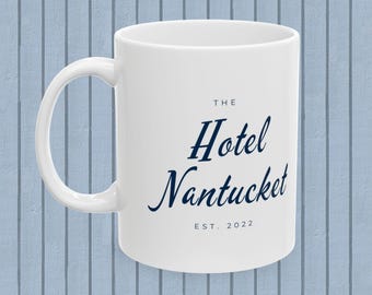 Hotel Nantucket-mok: op boeken geïnspireerde keramische koffiekop Elin Hilderbrand